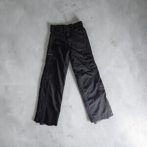 Pro Ocean & Earth Cargo Pants Mens S Black Tactical Utility Moto Outdoor Snap